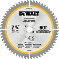 Tungsten Carbide-Tipped Steel Circular Saw Blade, 7-1/4", 60 Teeth, Non-Ferrous Use Oxymax Inc
