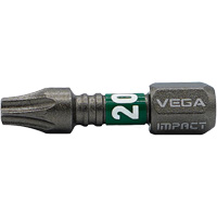 Embout Impactech, Torx inviolable, T-20, Prise 1/4" Oxymax Inc