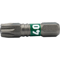 Embout Impactech, Torx inviolable, T-40, Prise 1/4" Oxymax Inc