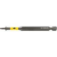 Impactech&reg; Power Bit, Slot, 6F-8R Tip, 1/4" Drive Size, 3-1/2" Length Oxymax Inc