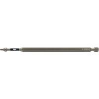 Impactech&reg; Power Bit, Square, #1 Tip, 1/4" Drive Size, 6" Length Oxymax Inc