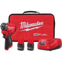 M12 FUEL Subcompact Impact Wrench with Friction Ring Kit, 12 V, 3/8" Socket Oxymax Inc