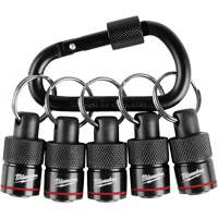 5-Piece Bit Holder with Carabiner Oxymax Inc