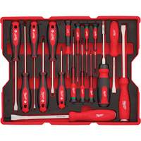 Screwdriver & Pry Bar Set with Tray for PACKOUT Drawers, 17, Magnetic Oxymax Inc