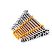 Jeu de cl&eacute;s &agrave; 12 pans et 90 dents, Combinaison &agrave; cliquet, 12 morceaux, M&eacute;trique Oxymax Inc