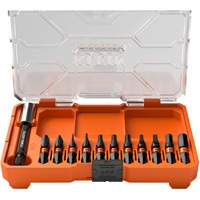 Slim ProFlex Impact Bit Set, 12 Pcs., Magnetic Oxymax Inc