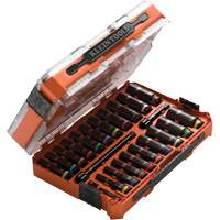 KNECT Drive Socket Set, 23 Pcs, Impact, 3/8" Drive Size, Deep Oxymax Inc