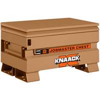 Model 32 Jobsite Chest with Padlock, 32" x 19" x 19", Steel, Tan Oxymax Inc