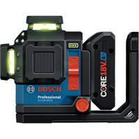 Laser dalignement/nivellement 360 connect&eacute; &agrave; faisceau vert &agrave; trois points Oxymax Inc