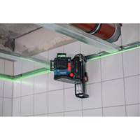 Laser dalignement/nivellement 360 connect&eacute; &agrave; faisceau vert &agrave; trois points Oxymax Inc