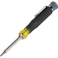 Tournevis multi-embouts de pr&eacute;cision polyvalent de poche 13-en-1, 6-1/2" lo, Prise Coussin&eacute;e Oxymax Inc