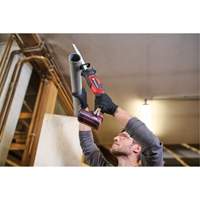 Cordless Compact One-Handed Reciprocating Saw (Tool Only), 18 V, Lithium-Ion Battery, 0-3000 SPM Oxymax Inc