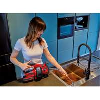 TE-DA 18/760 Li 18V Cordless Drain Auger (Tool Only), Powered, 25' Cable Length, 1/4" Cable Diameter Oxymax Inc