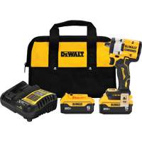 ATOMIC MAX* Cordless Impact Wrench With Hog Ring Anvil Kit, 20 V, 1/2" Socket Oxymax Inc