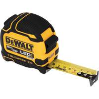 TOUGHSERIES Lighted Tape Measure, 26'/8 m, Imperial & Metric Graduations Oxymax Inc