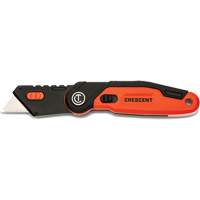Couteau utilitaire pliant, 1" lame, lame en Acier, poign&eacute;e en Aluminium Oxymax Inc