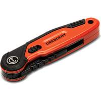 Couteau utilitaire pliant, 1" lame, lame en Acier, poign&eacute;e en Aluminium Oxymax Inc