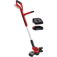 Cordless Telescopic String Trimmer with 2.5Ah Battery & Charger Starter Kit, 12", Battery Powered, 18 V Oxymax Inc