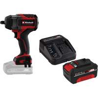 Professional Cordless Impact Wrench with 4Ah PXC Battery & Charger Starter Kit, 18 V, 1/2" Socket Oxymax Inc