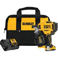 15° Cordless Coil Roofing Nailer Kit, 20 V, Lithium-Ion Oxymax Inc