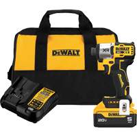 Ensemble de tournevis &agrave; chocs sans fil et sans balai XR &agrave; 3 vitesses, 20 V, Mandrin 1/4" Oxymax Inc