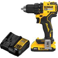 Ensemble de perceuse-visseuse sans fil et sans balai, Lithium-ion, 20 V, Mandrin 1/2" Oxymax Inc