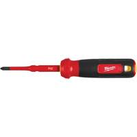2-in-1 1000V Insulated Flip Shank Multi-Bit Screwdriver, 8-4/5" L, Cushion Grip Handle Oxymax Inc