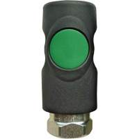 Raccord rapide TOPQUIK S1 Ultraflo 7,8 mm, Composite en polyester/Acier inoxydable, 1/4", NPT femelle, 174 PSI Oxymax Inc