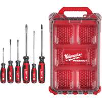 Ensemble de tournevis &agrave; prise coussin&eacute;e avec organisateur compact &agrave; profil bas PACKOUT, 6 m Oxymax Inc