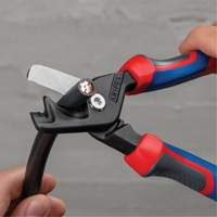 StepCut&reg; XL Cable Shears with KNIPEXTEND Handle, 9" Oxymax Inc