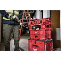 Bac distributeur de fils XL PACKOUT, 15-3/4" x 18-5/8" x 15", Noir/Rouge Oxymax Inc