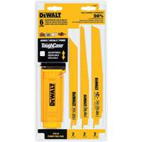 Bi-Metal Reciprocating Saw Blade Set with Telescoping Case Oxymax Inc