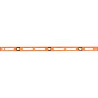 Niveau pour entrepreneurs Structo-Cast&reg; orange, Poutre en I, 4' lo, 3, Non magn&eacute;tique Oxymax Inc