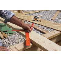 &eacute;querre de menuisier orange haute visibilit&eacute; EZ Read Oxymax Inc