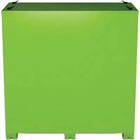 Armoire ventil&eacute;e pour le rangement d'&eacute;PI sur place, Acier, Vert lime haute visibilit&eacute; Oxymax Inc