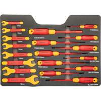 VDE Insulated Tool Set, 1000 V, 39 Pcs Oxymax Inc