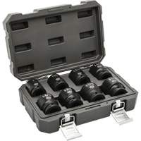 Jeu de douilles SAE &agrave; 6 pans, 8 Mcx, Chocs, Prise de 3/4" Oxymax Inc