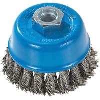 Knot-Twisted Wire Cup Brush, 3" Dia. x M14 Arbor Oxymax Inc