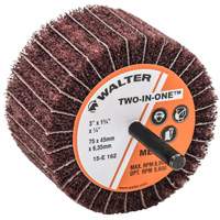 Meule &agrave; lamelles abrasives Two-In-One Oxymax Inc