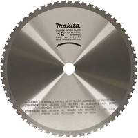 Cut Off Saw Blade for Portable Cut Off Saws, 12", 60 Teeth, Metal Use Oxymax Inc