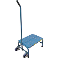 Tilt-N-Roll Step Stands, 1 Step(s), 16" L x 29" W x 12" H, 300 lbs. Capacity VC335 | Oxymax Inc