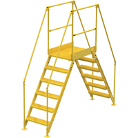 Crossover Ladder, 104" Overall Span, 60" H x 36" D, 24" Step Width VC455 | Oxymax Inc