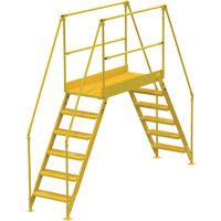 Crossover Ladder, 128" Overall Span, 60" H x 60" D, 24" Step Width VC457 | Oxymax Inc