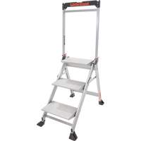 Jumbo Step™ Ladder, 2.2', Aluminum, 375 lbs. Capacity, Type 1AA VD613 | Oxymax Inc