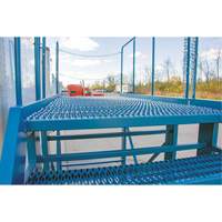 &eacute;chelle &agrave; neige, Acier, 10 Marches, 99" ha, 85-1/2" p, 48" Marche, Stri&eacute; Oxymax Inc