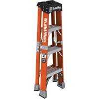 Step Ladder, 4', Fibreglass, 375 lbs. Capacity, Type 1AA Oxymax Inc