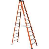 Step Ladder, 12', Fibreglass, 375 lbs. Capacity, Type 1AA Oxymax Inc