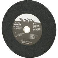 Meule abrasive pour scies &agrave; tronçonner et meuleuses dangle, 12" x 7/64", Arbre de 1", 4500 Tr/min Oxymax Inc