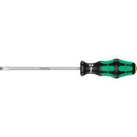 Tapered Slotted Screwdriver, 6.5 mm Tip, Round, 10-1/16" L, Plastic Handle Oxymax Inc