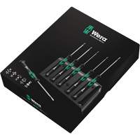 Micro Series Screwdriver Set with Rack, 6 Pcs. Oxymax Inc